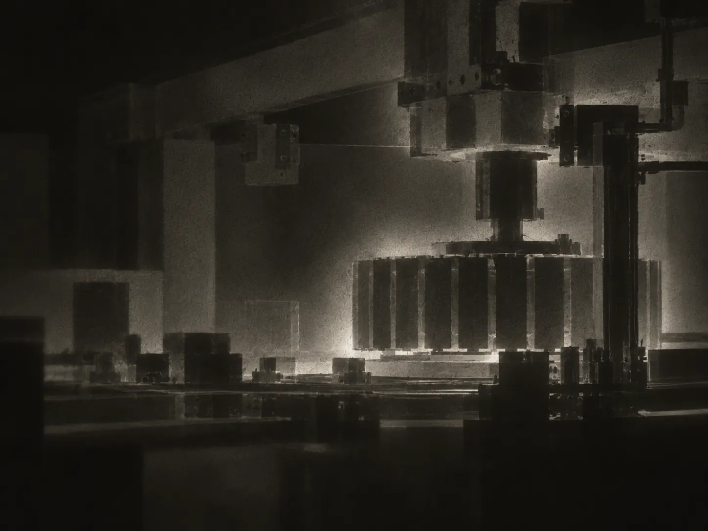 Automated production line concept art